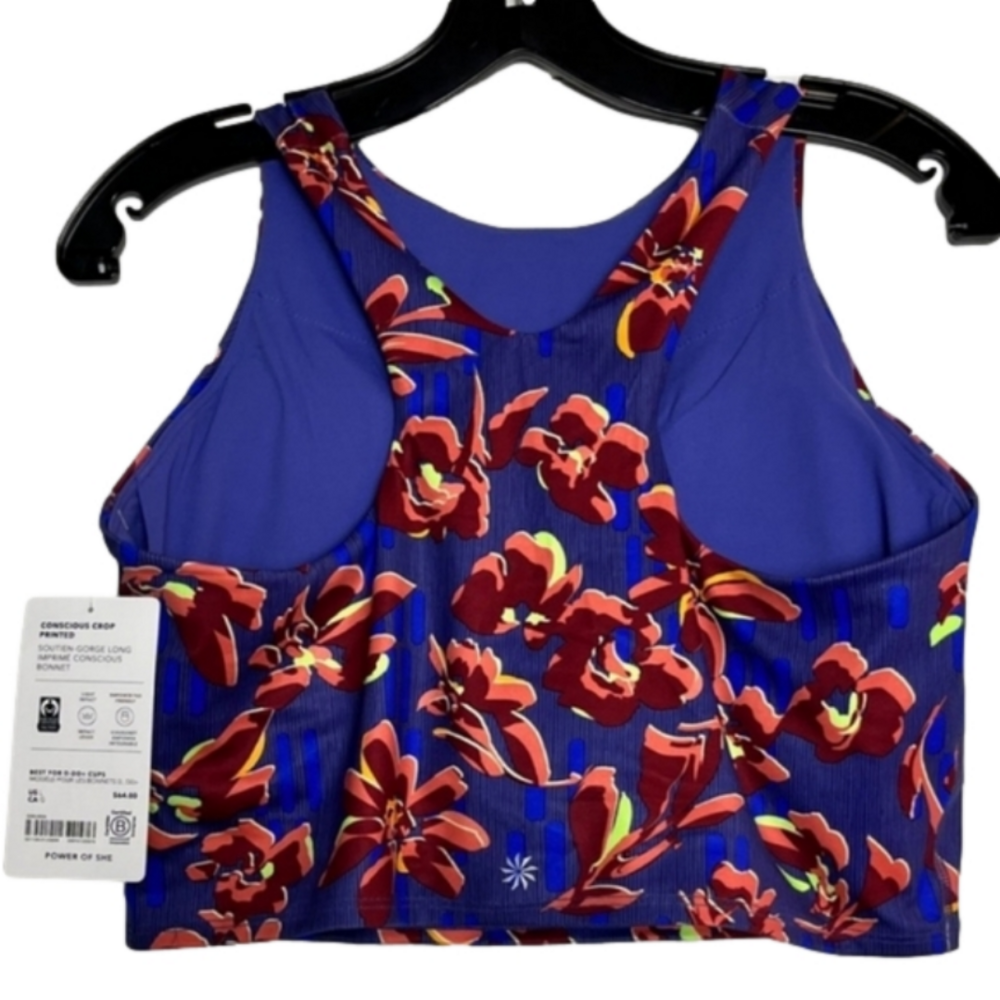 Athleta Conscious Crop Printed D-DD - Picture 2 of 3